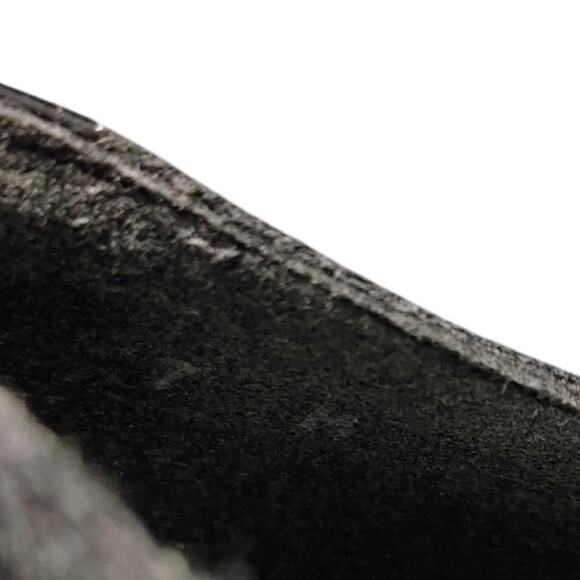 Stuart Weitzman Heeled Oxford Ankle Booties Side Buckle Gray Black Womens Size 7 - Picture 6 of 6